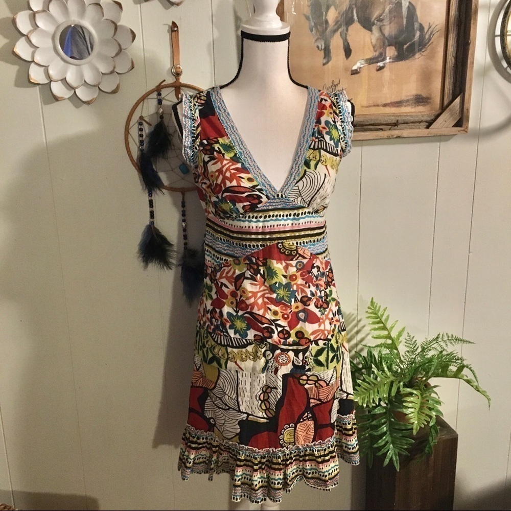 Papillon floral summer dress
